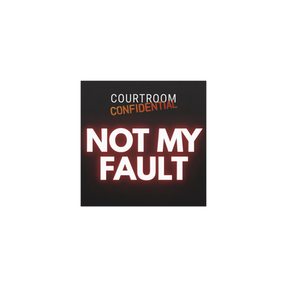 "Not My Fault" Car Magnet