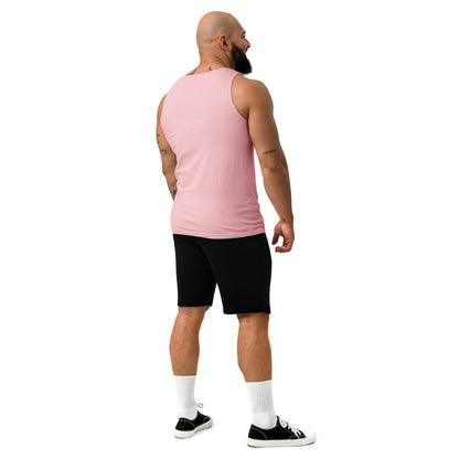 "Vacation Mode...Suspicious" - Pink Unisex Muscle Tank