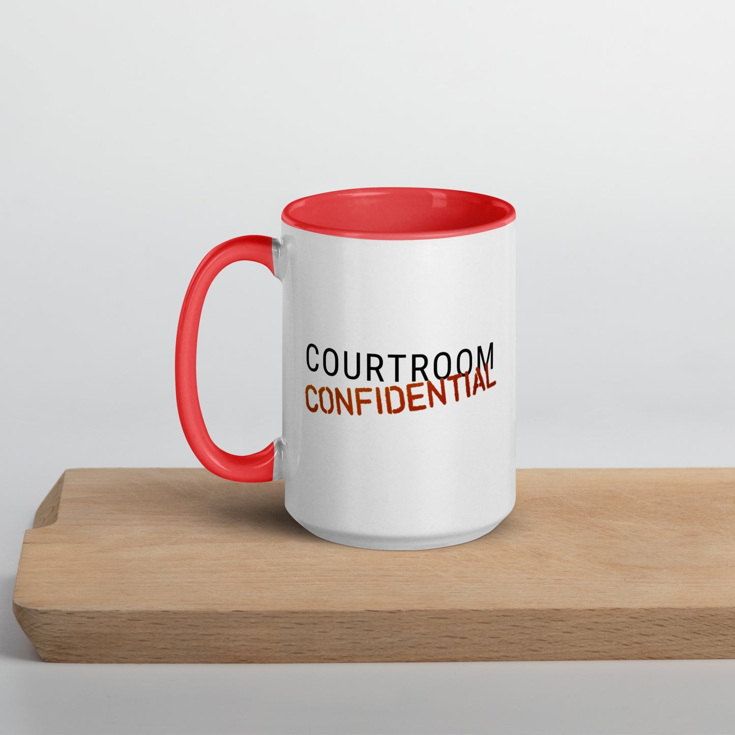 "What's Happening Here?" White and Red CC Mug