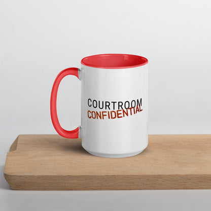 "What's Happening Here?" White and Red CC Mug